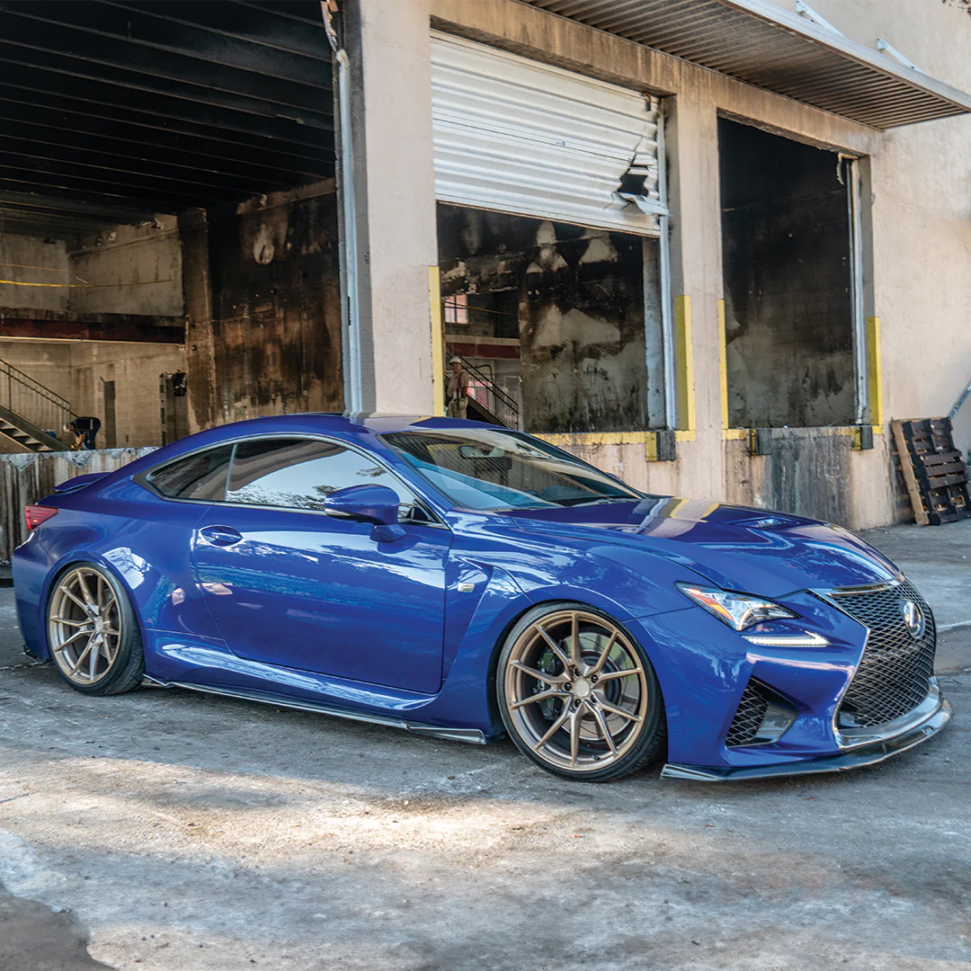 Lexus RC-F NIA side skirts lip bodykit 2015-2019 in ABS or Carbon Fiber - Image 5