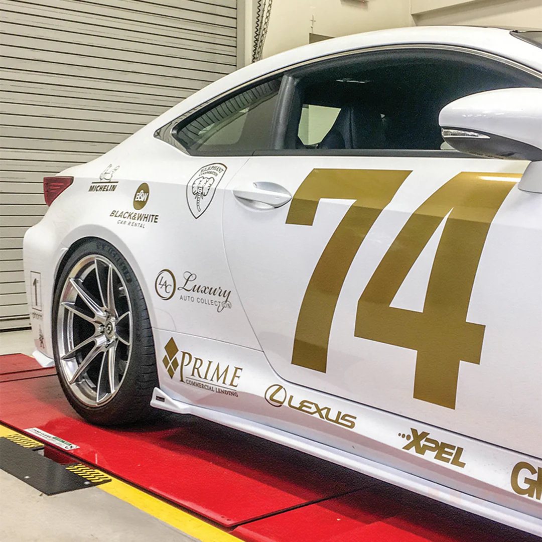 Lexus RC-F NIA side skirts lip bodykit 2015-2019 in ABS or Carbon Fiber - Image 6
