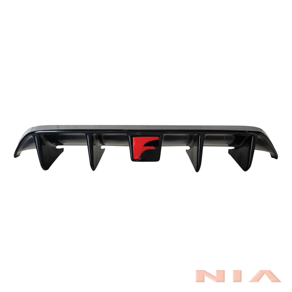 Lexus RC-F NIA rear lip bumper extension Diffuser bodykit 2020-2025 in ABS - Image 3