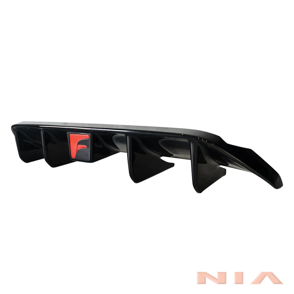 Lexus RC-F NIA rear lip bumper extension Diffuser bodykit 2020-2025 in ABS - Image 5