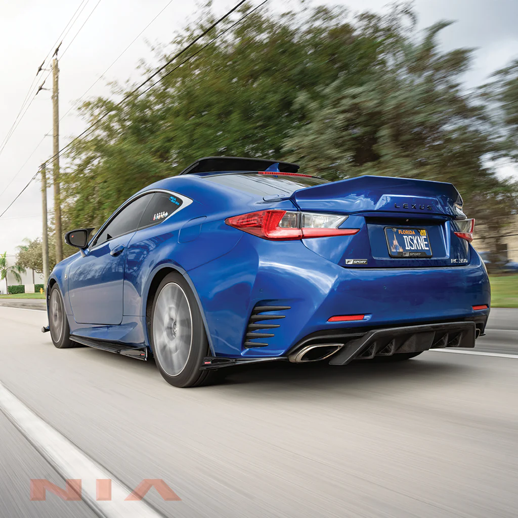 Lexus RC F-Sport, Base Model NIA Full Kit 5pcs 2015-2018 in ABS or Carbon Fiber - Image 7