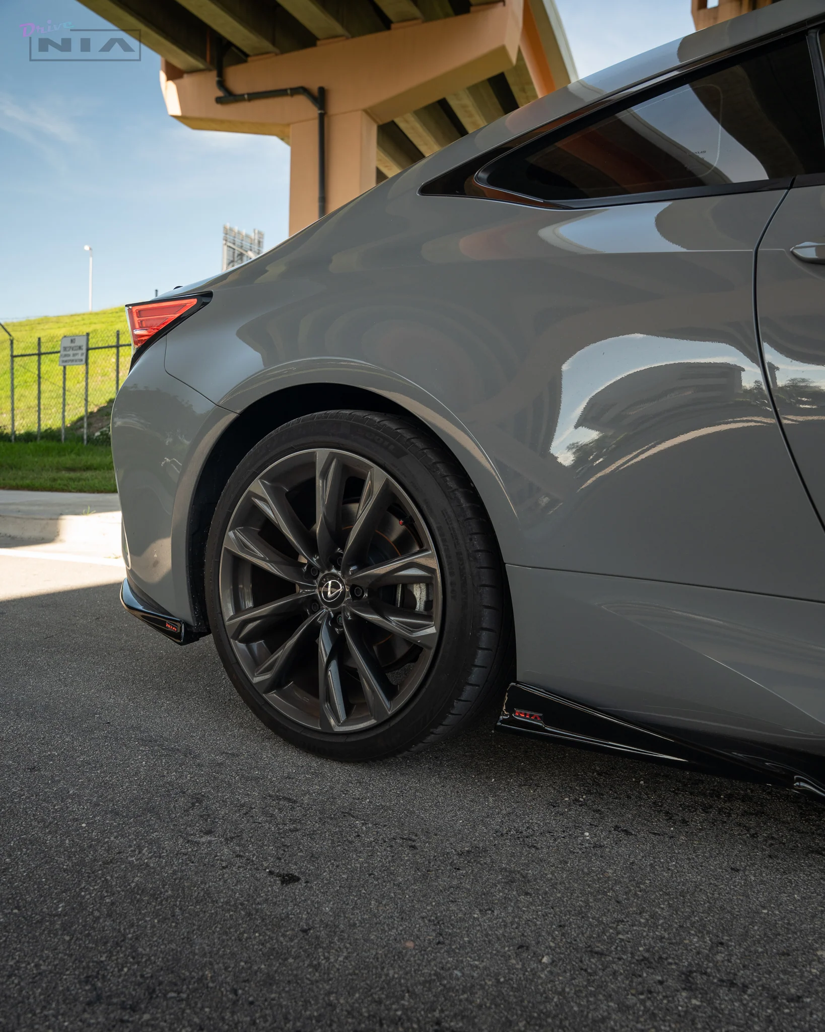 Lexus RC F-Sport, Base Model NIA Side Skirts 2015-2025 in ABS or Carbon Fiber - Image 6