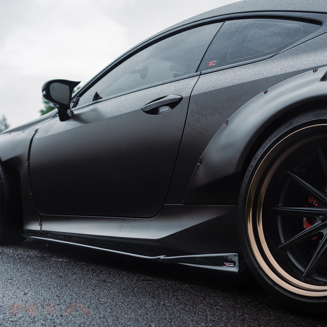 Lexus RC F-Sport, Base Model NIA Side Skirts 2015-2025 in ABS or Carbon Fiber - Image 10