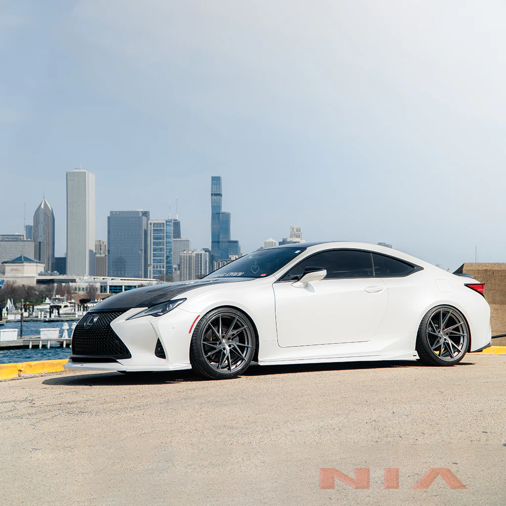 Lexus RC F-Sport, Base Model NIA Side Skirts 2015-2025 in ABS or Carbon Fiber - Image 14