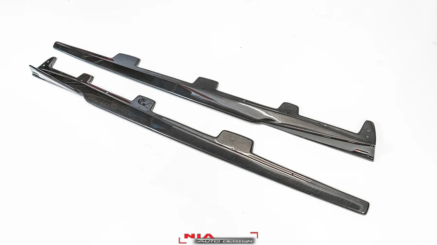 Lexus RC F-Sport, Base Model NIA Side Skirts 2015-2025 in ABS or Carbon Fiber - Image 16