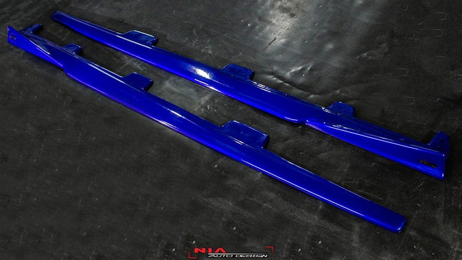 Lexus RC F-Sport, Base Model NIA Side Skirts 2015-2025 in ABS or Carbon Fiber - Image 17