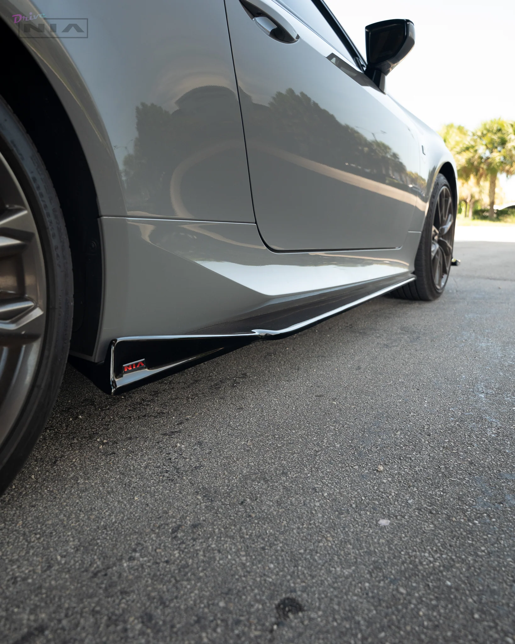 Lexus RC F-Sport, Base Model NIA Side Skirts 2015-2025 in ABS or Carbon Fiber - Image 5