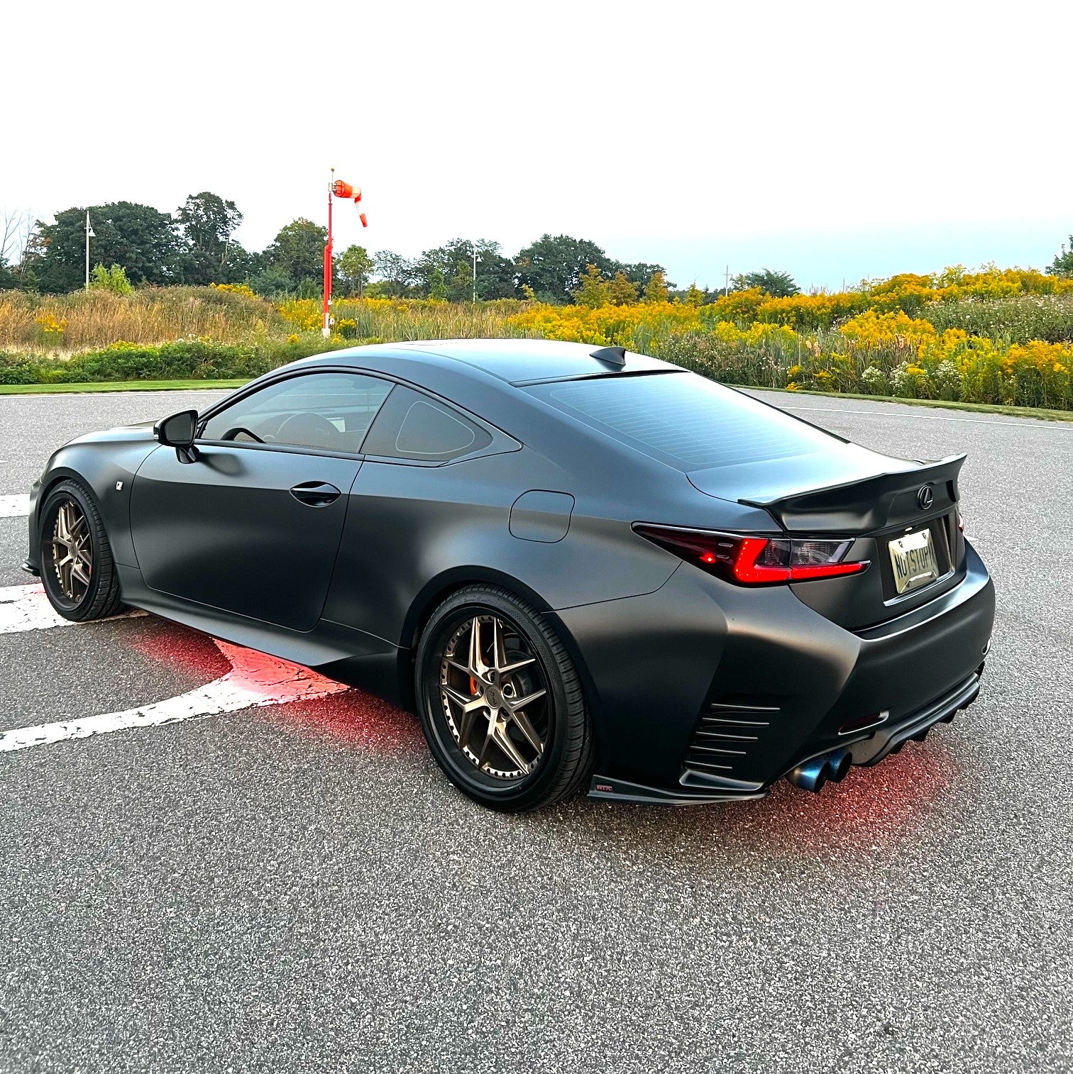 Lexus RC Rear Duck Bill Trunk Wing Spoiler V1 (2015-2025) - Image 4