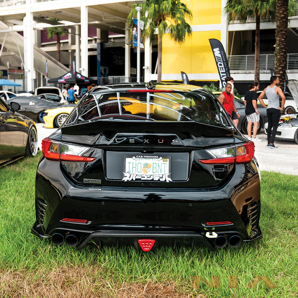 Lexus RC F-Sport, Base Model Ducktail Spoiler V2 2015-2025 in ABS - Image 10