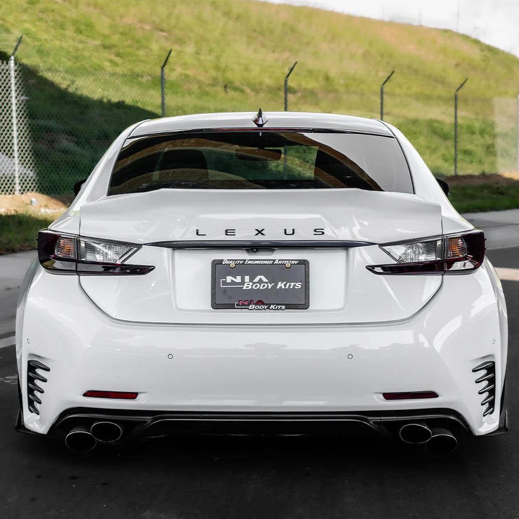 Lexus RC F-Sport, Base Model Ducktail Spoiler V2 2015-2025 in ABS - Image 8