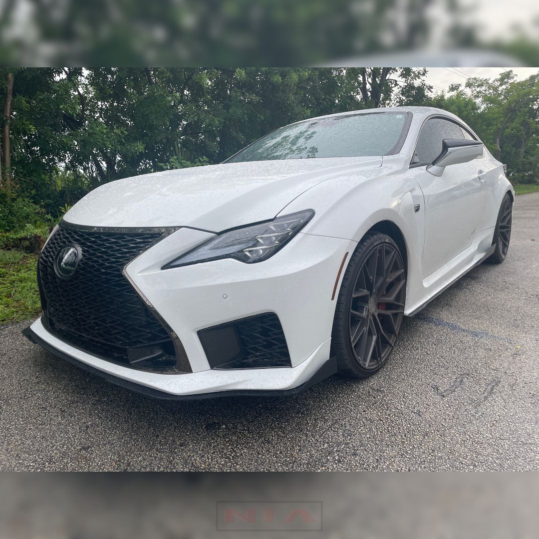 Lexus RC-F NIA NIA Front Sleek Splitter Lip body kit 2020-2024 - Image 3