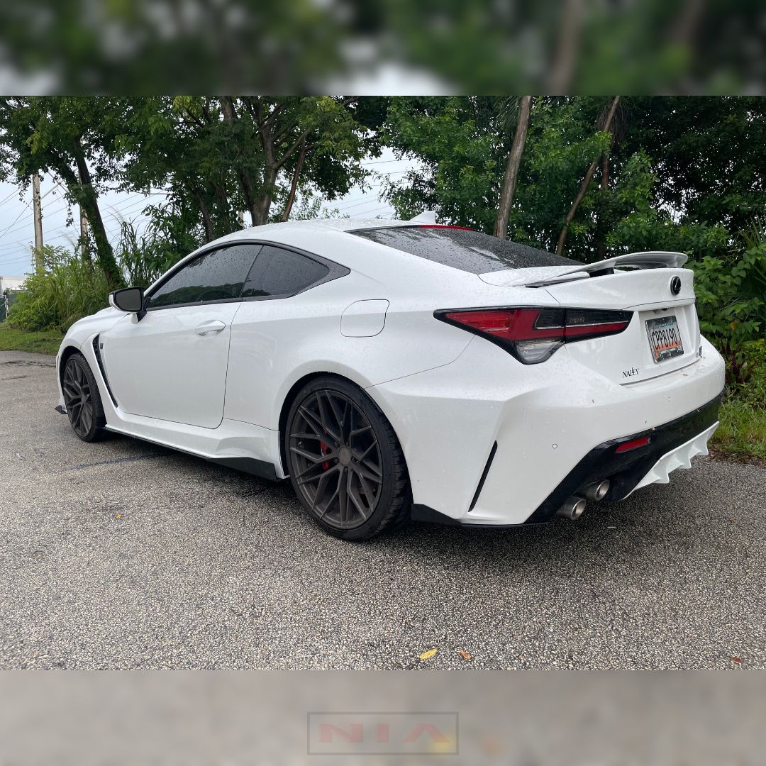 Lexus RC-F NIA Sleek Rear Spats 2020-2024 - Image 3