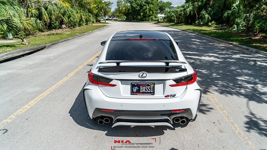 Lexus RC-F NIA Ducktail Spoiler Wing V1 2015-2025 in ABS - Image 12