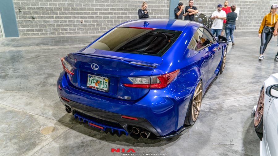 Lexus RC-F NIA Ducktail Spoiler Wing V1 2015-2025 in ABS - Image 14
