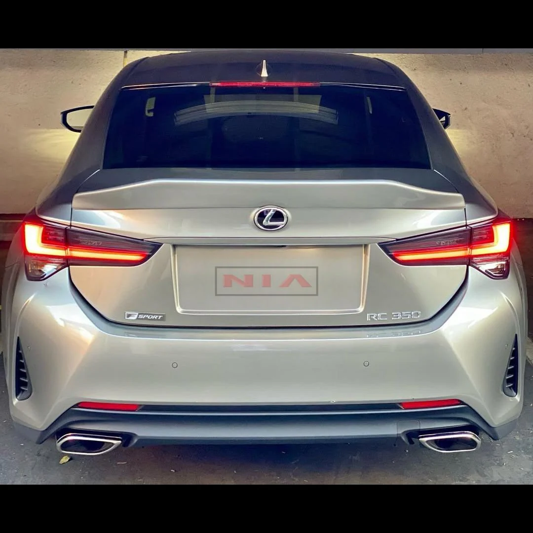 Lexus RC-F NIA Ducktail Spoiler Wing V1 2015-2025 in ABS - Image 15