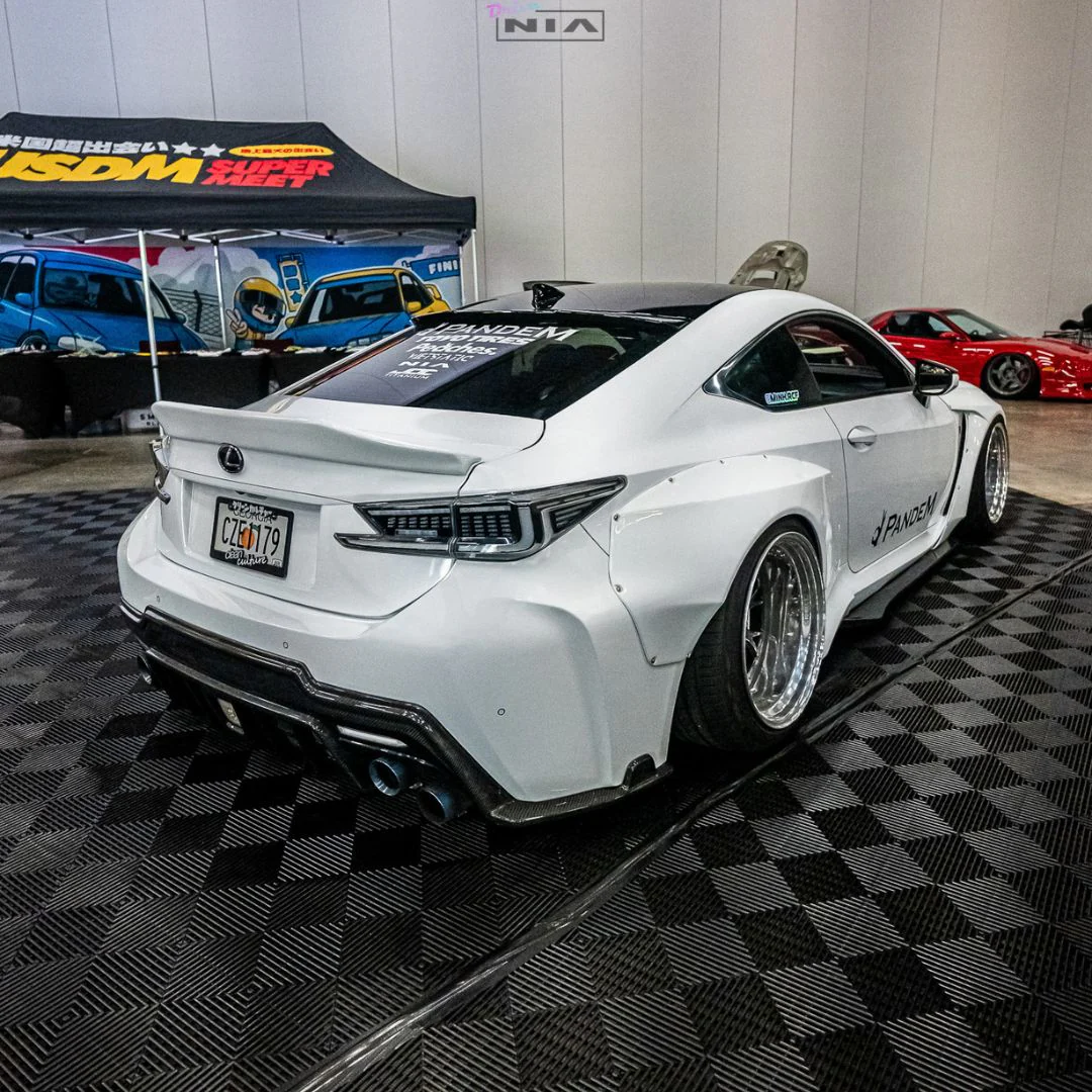 Lexus RC-F NIA Ducktail Spoiler Wing V1 2015-2025 in ABS - Image 4