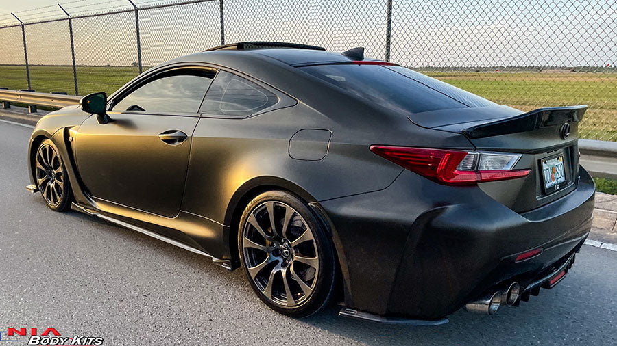 Lexus RC-F NIA Ducktail Spoiler Wing V1 2015-2025 in ABS - Image 5