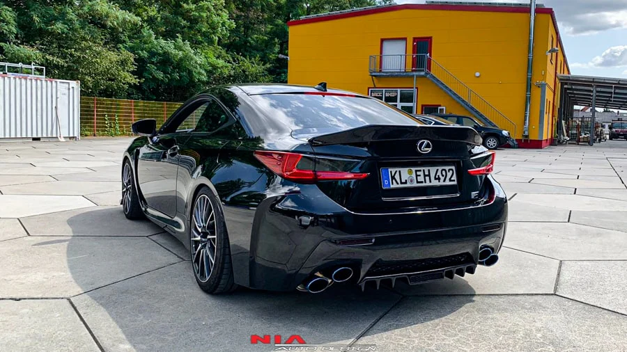Lexus RC-F NIA Ducktail Spoiler Wing V1 2015-2025 in ABS - Image 9