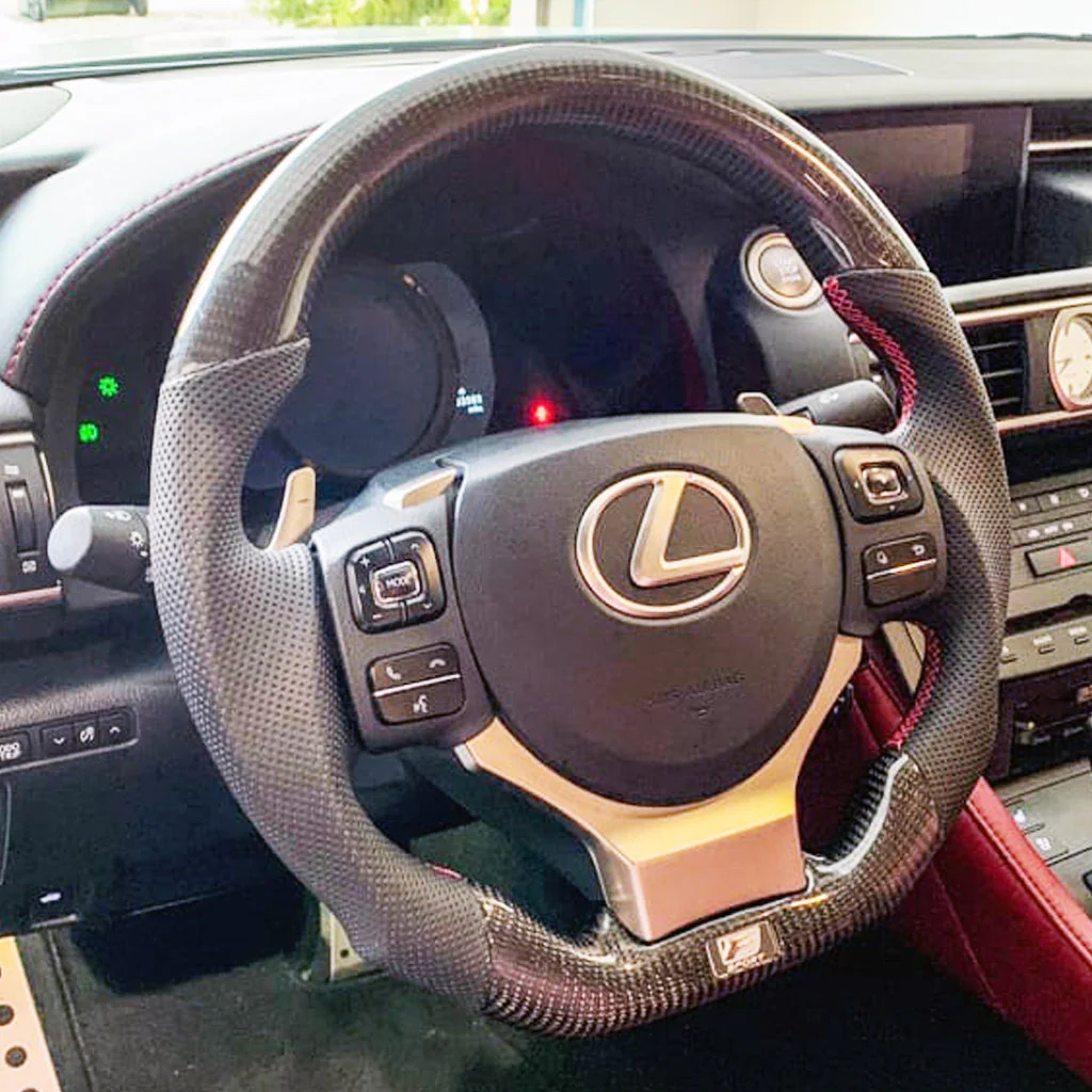 Lexus UX 2019-2024 Carbon Fiber Steering Wheel - Image 7