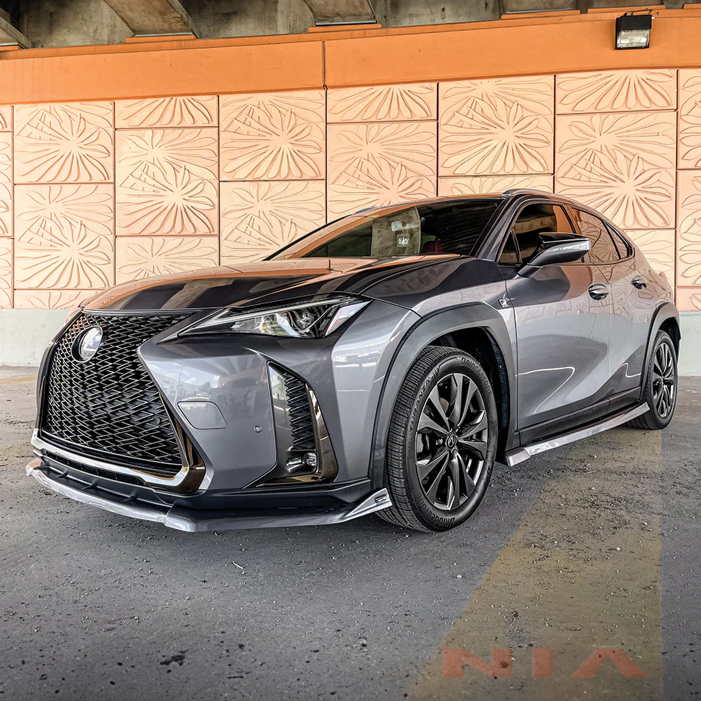Lexus UX Base Model, F-Sport NIA side skirts lip bodykit 2019-2025 in ABS - Image 5