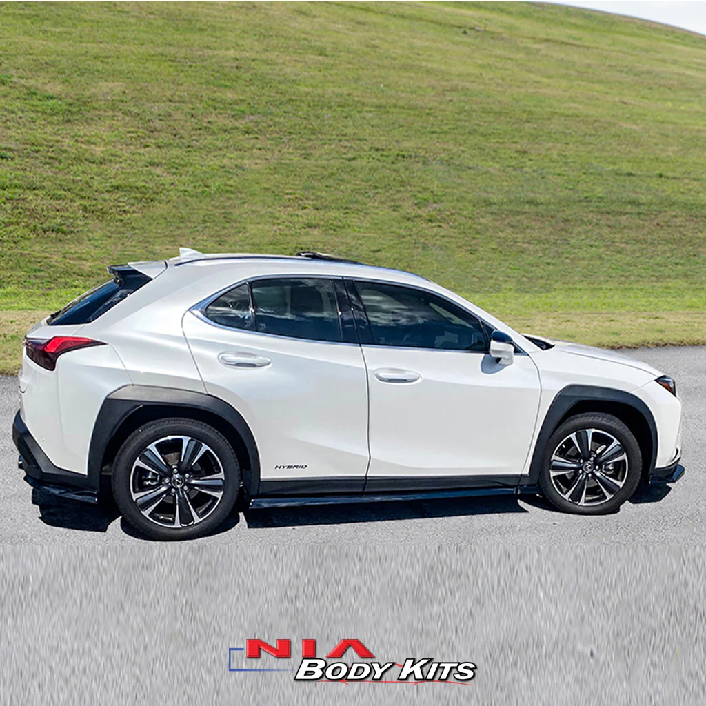 Lexus UX Base Model, F-Sport NIA side skirts lip bodykit 2019-2025 in ABS - Image 6