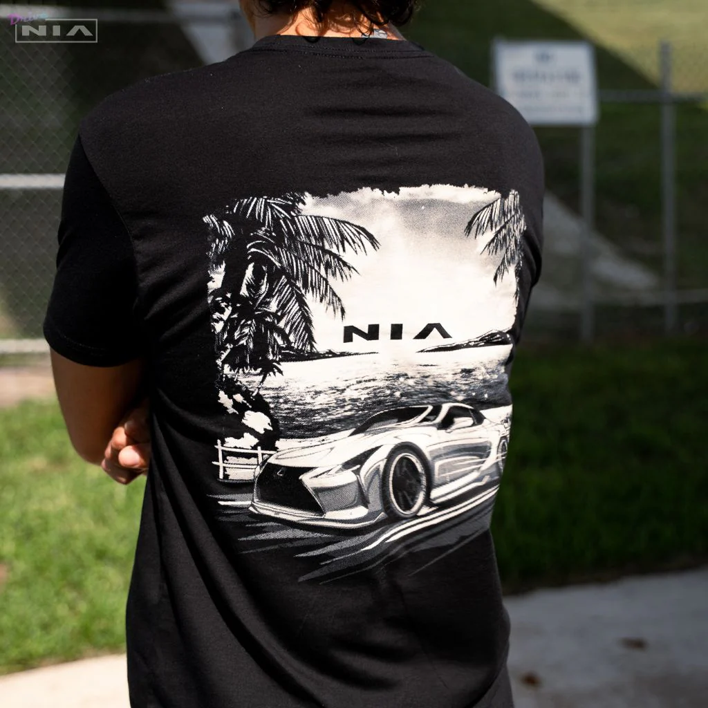 Drive NIA x Lexus LC500 T-Shirt - Image 4