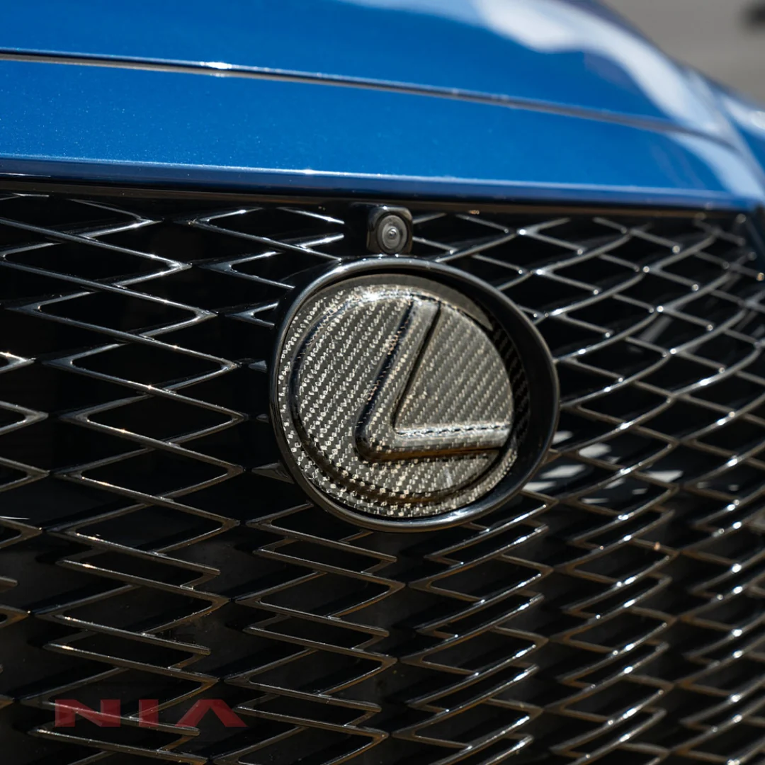Lexus NIA Replacement L Emblem (7") in ABS or Carbon Fiber - Image 7