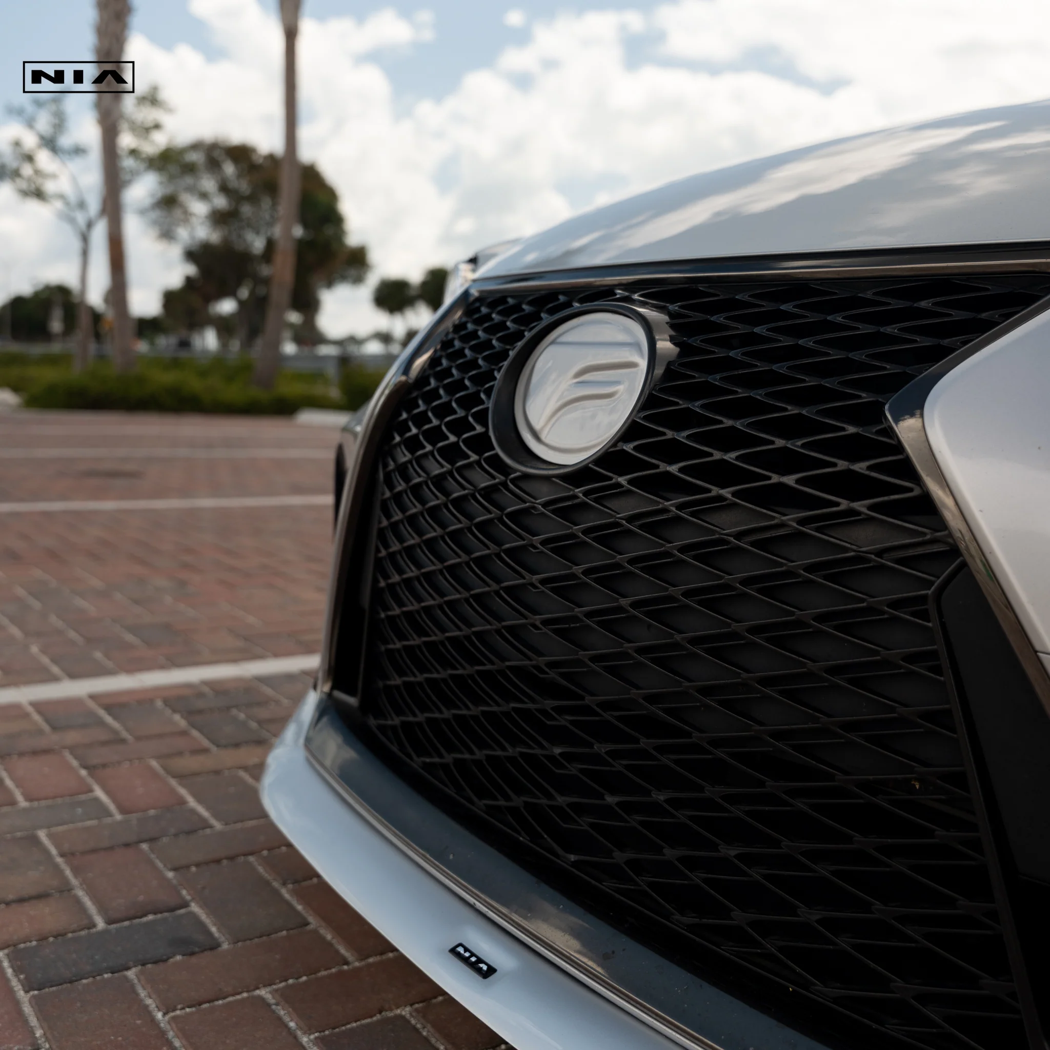 Lexus NIA Replacement L Emblem (6.5") in ABS or Carbon Fiber - Image 3