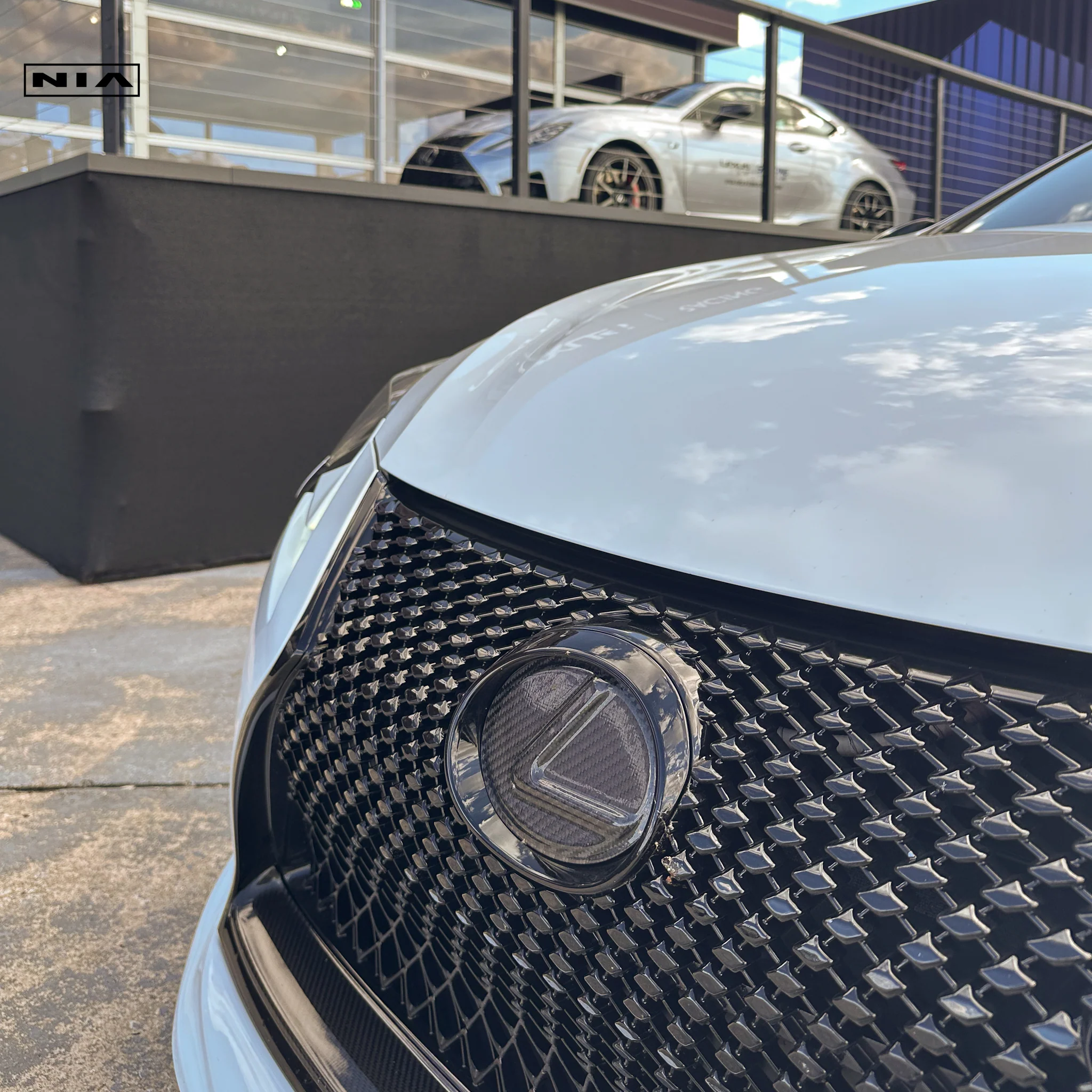 Lexus NIA Lexus Replacement L Emblem (5.75") in ABS or Carbon Fiber - Image 5