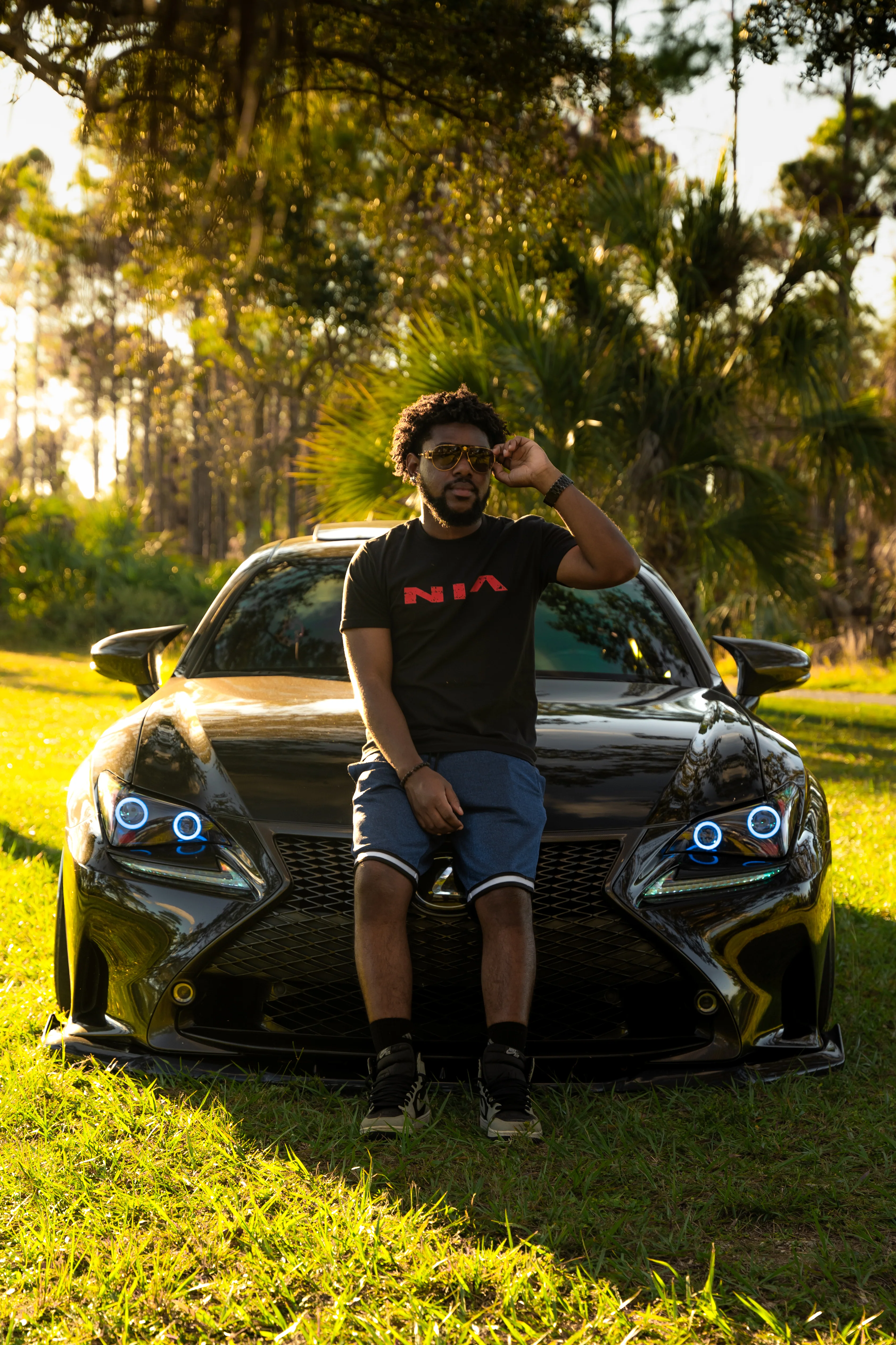 Made In USA T-Shirt (Black) by NIA Body Kits - Image 4