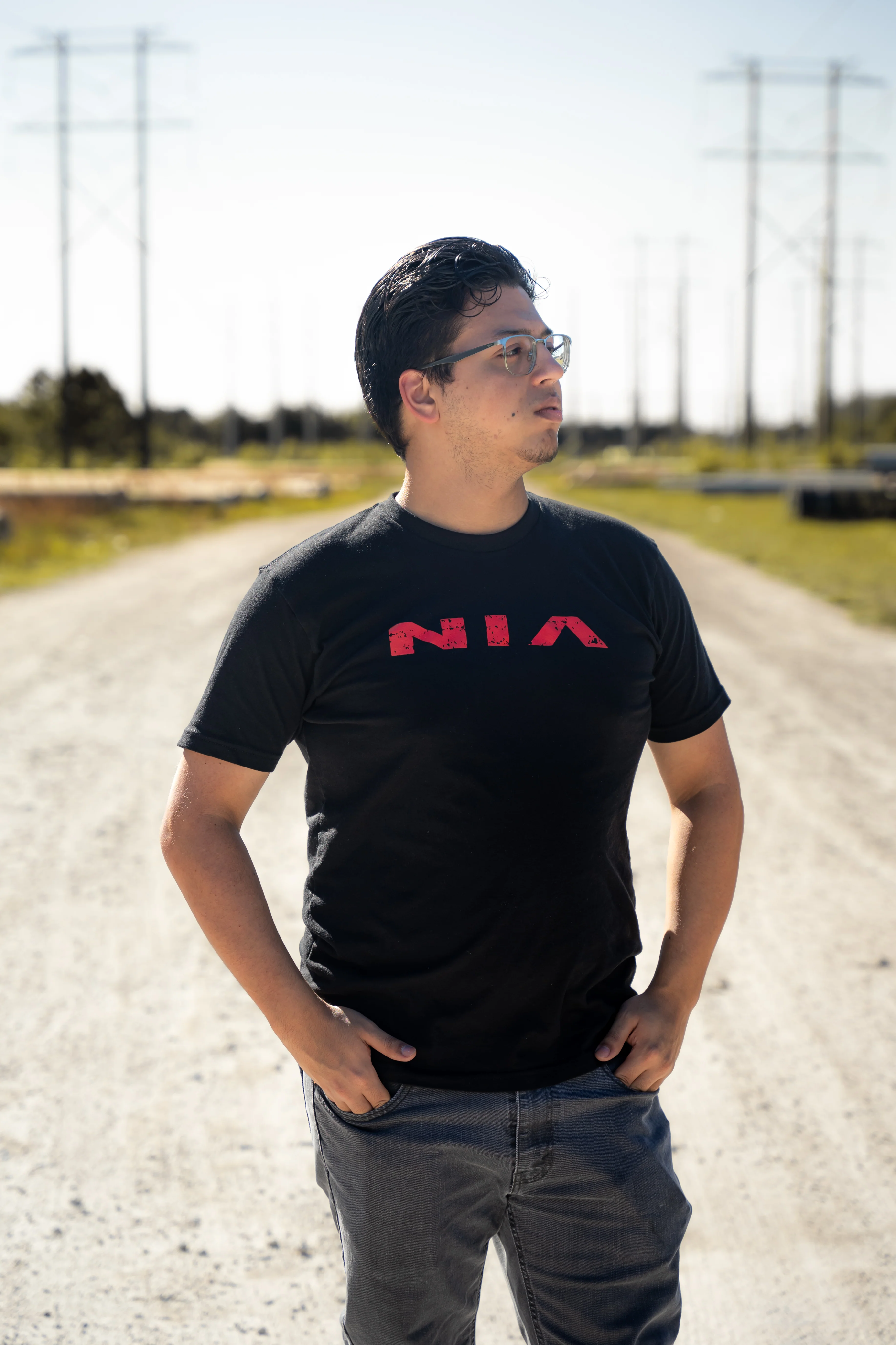 Made In USA T-Shirt (Black) by NIA Body Kits - Image 5