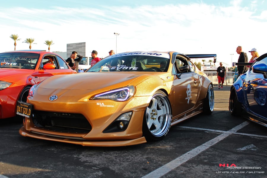 Scion FRS Front NIA Lip Splitter Kit 2013-16 - Image 3