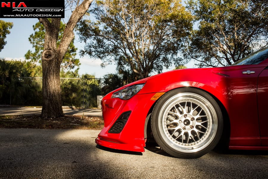 Scion FRS Front NIA Lip Splitter Kit 2013-16 - Image 4