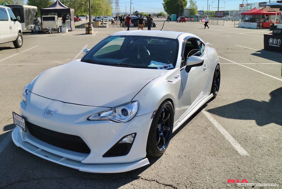 Scion FRS Front NIA Lip Splitter Kit 2013-16 - Image 5
