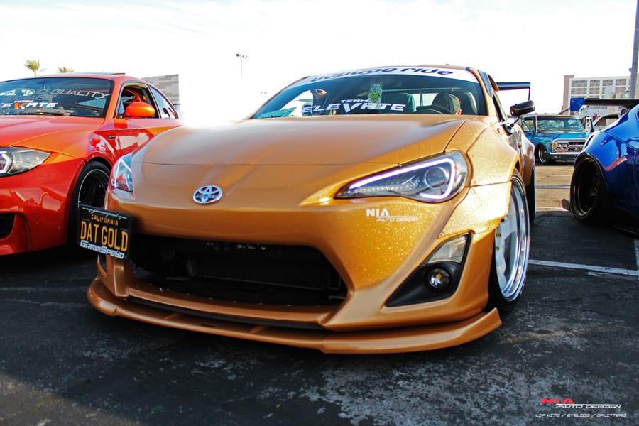 Scion FRS Front NIA Lip Splitter Kit 2013-16 - Image 6