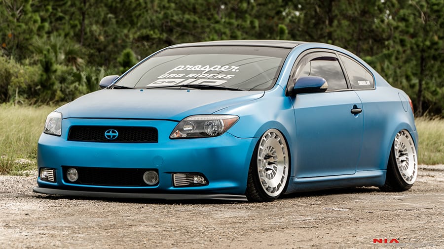 Scion tC Front NIA Lip Splitter Kit 2005-10 - Image 3
