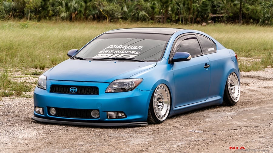 Scion tC Front NIA Lip Splitter Kit 2005-10 - Image 4
