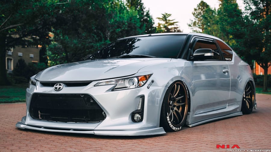 Scion tC NIA Side Skirts Splitter Lip body kit 2014-2016 - Image 12