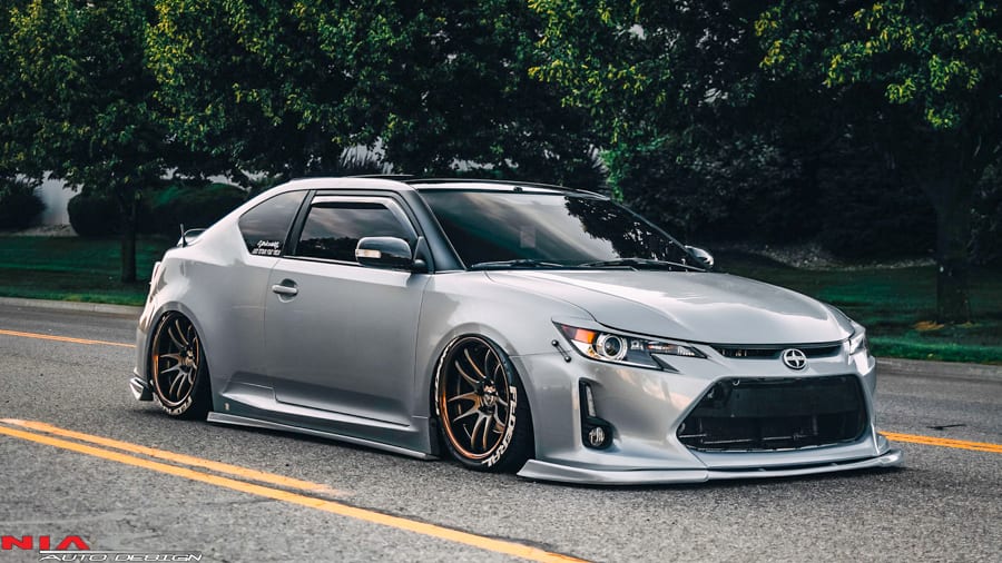 Scion tC NIA Side Skirts Splitter Lip body kit 2014-2016 - Image 13