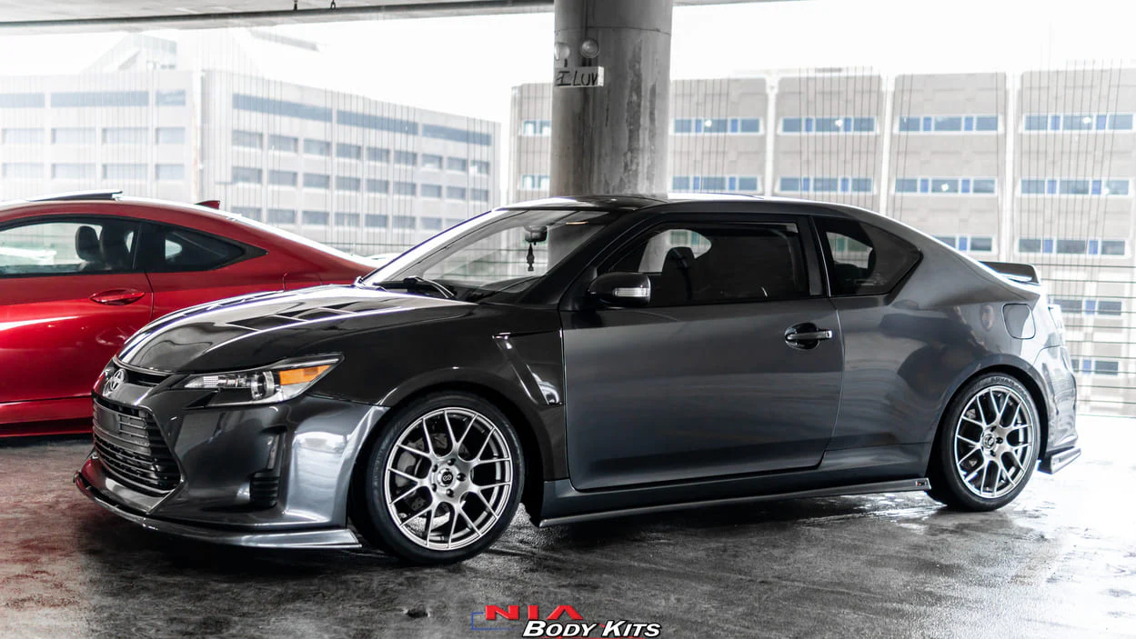Scion tC NIA Side Skirts Splitter Lip body kit 2014-2016 - Image 3
