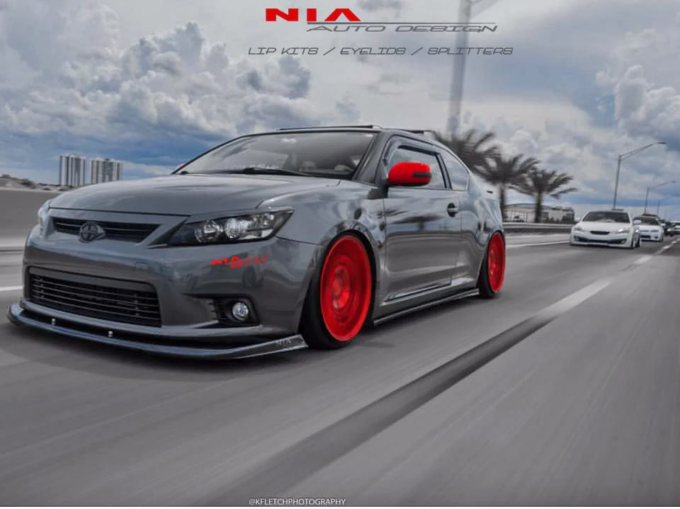 Scion tC NIA Side Skirts Splitter Lip body kit 2014-2016 - Image 4
