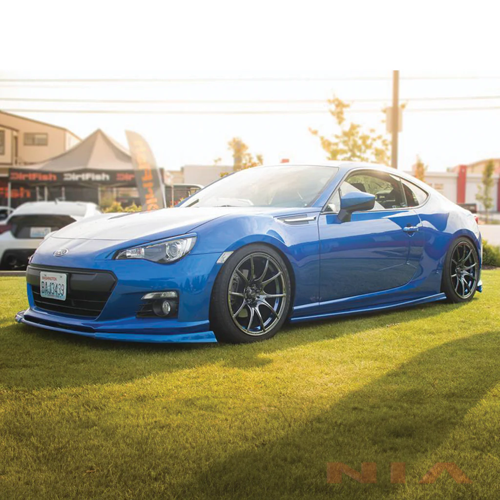 Subaru BR-Z NIA Full Splitter Kit (Front, Sides, Rears) 2013-16 - Image 3