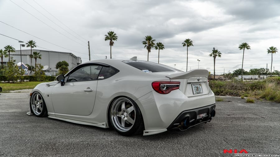 Subaru BRZ NIA Rear Lip Spats 2017-2020 - Image 6