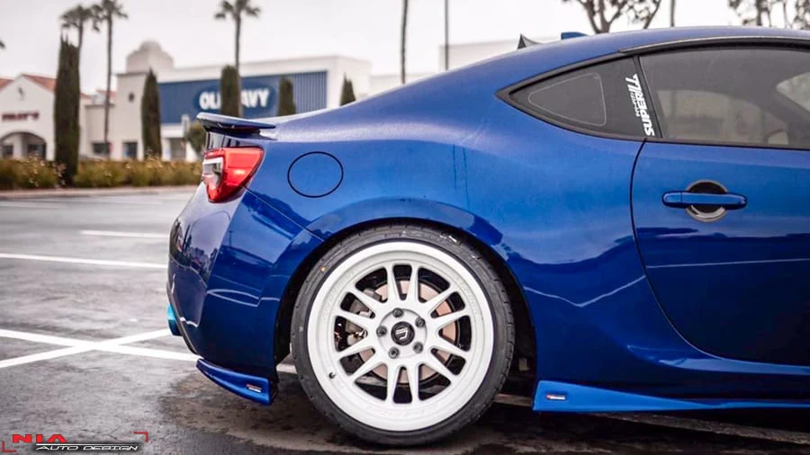 Subaru BRZ NIA Rear Lip Spats 2017-2020 - Image 7